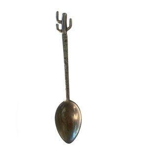 Sterling souvenir mini cactus spoon Mexico .925 silver